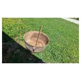 3 Legged Cast Iron Kettle -*