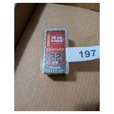 (30) Hornady 22 MAG Ammo