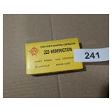 (20) 223 Remington Ammo