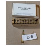 (20) 5.56 62 FMJ Ammo