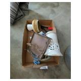 Napkin Holder, Vase, Flower Frog, Welcome Sign