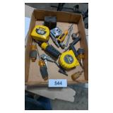 Tape Measures, Screw Drivers, Other