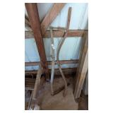 Wood Handle Scythe & Other