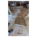 (2) Wood & Metal Attachments