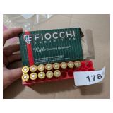 (13) Fiocchi 308 Winchester Ammo