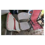 (2) Folding Chairs & (1) Lawn Chair