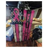 Breast Cancer Awarness Corn Hole Game