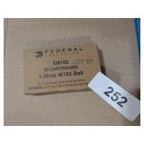 (20) 5.56 mm XM193 Ammo