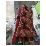 (4) Outdoor Chair Cushions