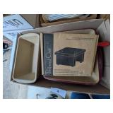 Pampered Chef Loaf Pan, Baking Pan, Apple Corer