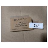 (20) 5.56 mm XM193 Ammo