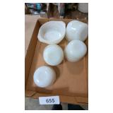 Pyrex Dish w/ Lid, Fire King Dishes