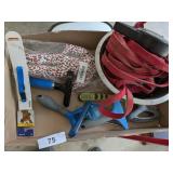Dog Leashes, Brushes, Water Bowl