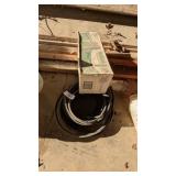 Partial Roll of Electrical Wire & Flexible Duct