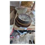 Glass Bowls, Plates