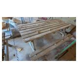 6 Foot Wood Picnic Table
