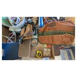 (2) Tool Belt, Tape Measure, & Other