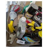 Lot of Partials: Fly Spray, Oil, Goo-Off
