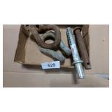 (2) Clevis Pins, Hitch Pin, & Other