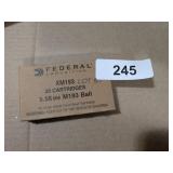 (20) 5.56 mm XM193 Ammo