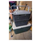 (2) Coolers: (1) Coleman