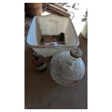 Plastic Tub & Glass Jars