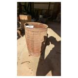 Small Wood Barrel w/ Staples