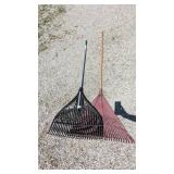 (2) Plastic Rakes