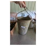 Sterling Galvanized Well Water Bucket
