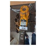Harrington 3 Quarter Ton Chain Hoist