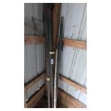 Steel Posts & (1) Plastic Post