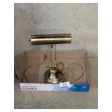 Brass Tone Desk Lamp