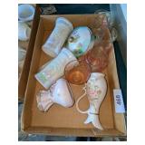 Iridescent Beer Steins, Lefton Piece & Other