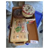 Sewing Box Lot