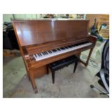 Everett Piano w/ Non Matching Black Stool