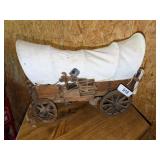 Wooden Conestoga Covered Wagon
