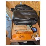 Shoe Shine Brushes & Toiletry Bags