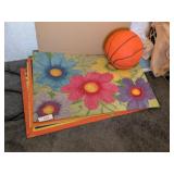 Outdoor Rugs & Basketball