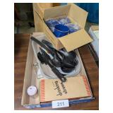 Blue Enamelware Mugs, Kitchen Utensils & Other