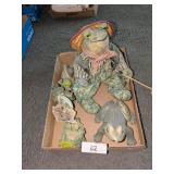 Assorted Decorative Frogs