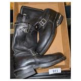 Chippewa Steel Toe Leather Boots [Size 9D]