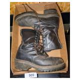 Red Wing Steel Toe Leather Boots [Size 9 - 9 1/2]