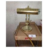 Brass Tone Desk Lamp
