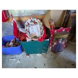 Totes [No Lids] + Christmas Decor & Christmas