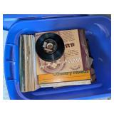 Tote w/ Lid + Records
