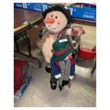 (2) Winter Snowman Decor