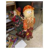 Santa & Scarecrow Decor