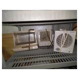 (2) Heaters & (1) Fan