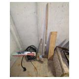 Sledge & Scrapper + Metal Milk Crate w/ Wire