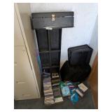 CD Zippered Cases, CDs, Eight Track Tapes &